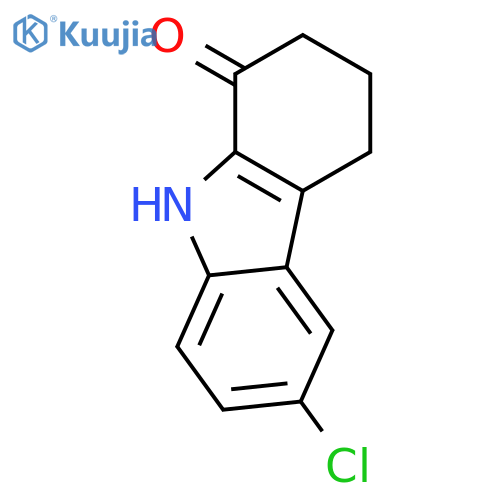 6-Chloro-2,3,4,9-tetrahydro-1H-carbazol-1-one structure
