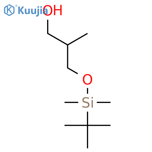 1-Propanol, 3-[[(1,1-dimethylethyl)dimethylsilyl]oxy]-2-methyl-, (±)- structure