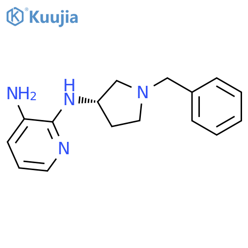 (S)-N2-(1-Benzylpyrrolidin-3-yl)pyridine-2,3-diamine structure