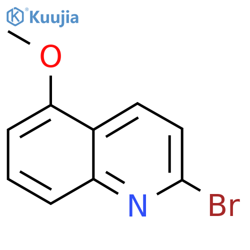 2-Bromo-5-methoxyquinoline structure
