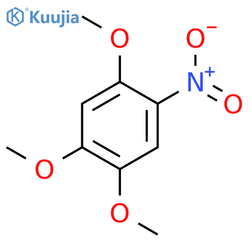 1,2,4-Trimethoxy-5-nitrobenzene structure