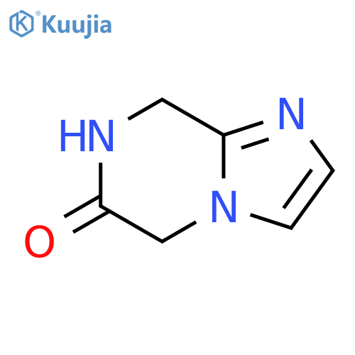 5H,6H,7H,8H-imidazo1,2-apyrazin-6-one structure