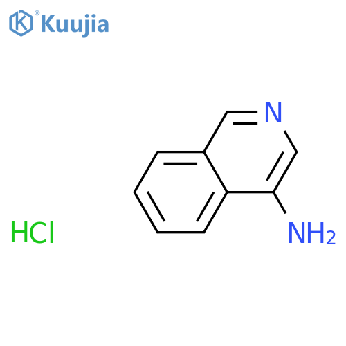 Isoquinolin-4-amine hydrochloride structure