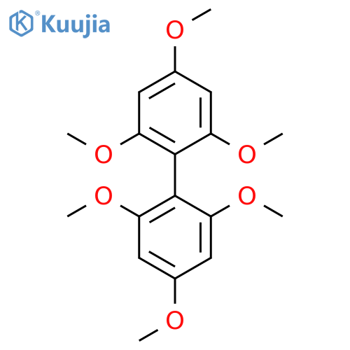 1,1'-Biphenyl, 2,2',4,4',6,6'-hexamethoxy- structure