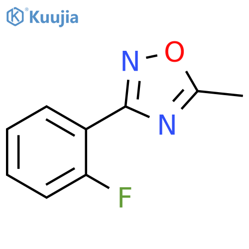 3-(2-Fluorophenyl)-5-methyl-1,2,4-oxadiazole structure