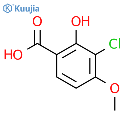3-Chloro-2-hydroxy-4-methoxybenzoic acid structure