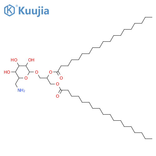 Glycerol 1,2-dialkanoates; Glycerol 2-nonadecanoate 1-octadecanoate, 3-O-(6-Amino-6-deoxy-β-D-glucopyranoside) structure