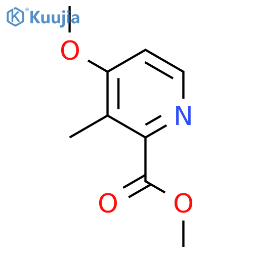 Methyl 4-methoxy-3-methylpyridine-2-carboxylate structure