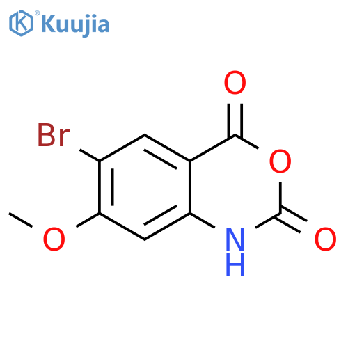 5-Bromo-4-methoxyisatoic anhydride structure