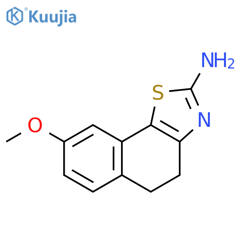 8-methoxy-4H,5H-naphtho2,1-d1,3thiazol-2-amine structure