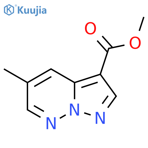 Methyl 5-Methylpyrazolo1,5-bpyridazine-3-carboxylate structure