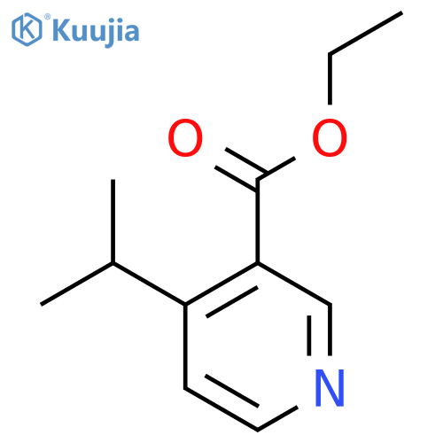 Ethyl 4-isopropylnicotinate structure