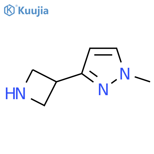 3-(Azetidin-3-yl)-1-methyl-1h-pyrazole structure
