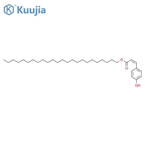 2-Propenoic acid, 3-(4-hydroxyphenyl)-, tetracosyl ester, (2Z)- structure