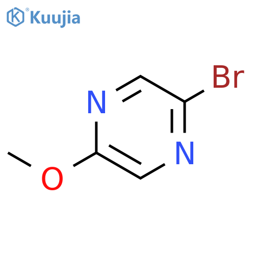 2-Bromo-5-methoxypyrazine structure