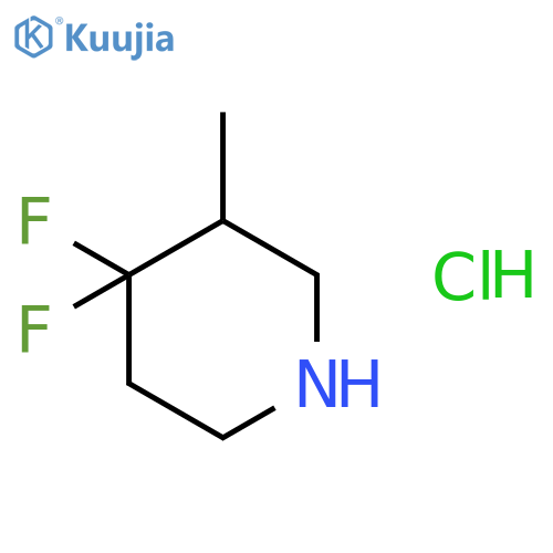 4,4-Difluoro-3-Methylpiperidine Hydrochloride structure