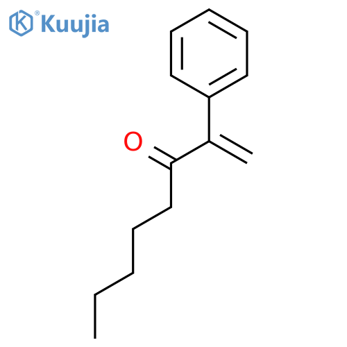 1-Octen-3-one, 2-phenyl- structure