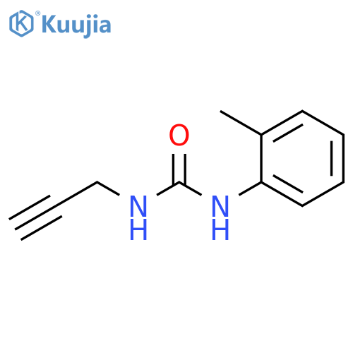 1-Prop-2-ynyl-3-o-tolyl-urea structure