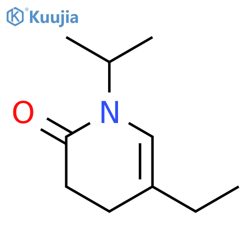 2(1H)-Pyridinone,5-ethyl-3,4-dihydro-1-(1-methylethyl)- structure