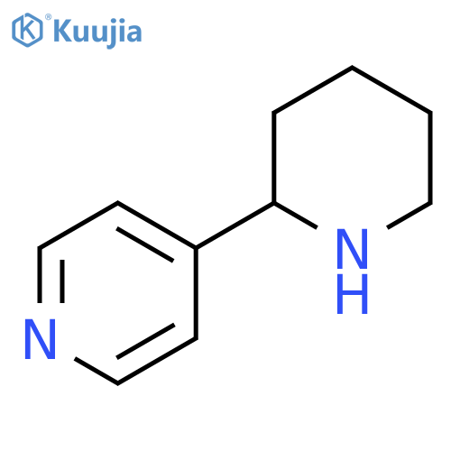 4-(Piperidin-2-yl)pyridine structure