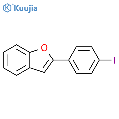 2-(4-Iodophenyl)benzofuran structure