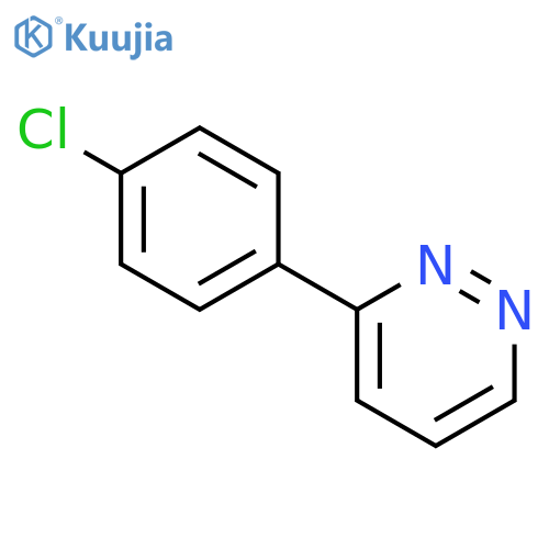 3-(4-Chlorophenyl)pyridazine structure