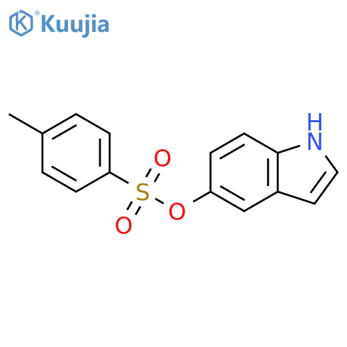 1H-indol-5-yl 4-methylbenzene-1-sulfonate structure