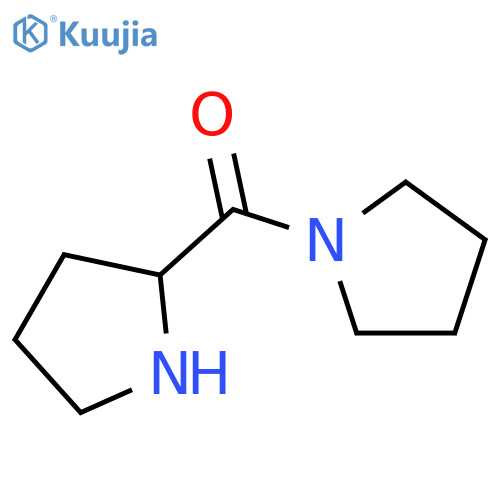 (2R)-2-(pyrrolidine-1-carbonyl)pyrrolidine structure