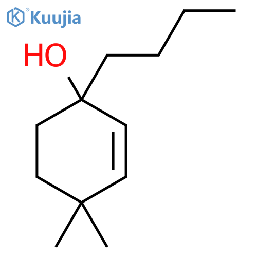 1-Butyl-4,4-dimethylcyclohex-2-en-1-ol structure