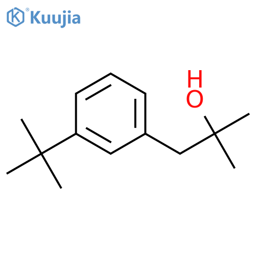 1-(3-tert-butylphenyl)-2-methylpropan-2-ol structure