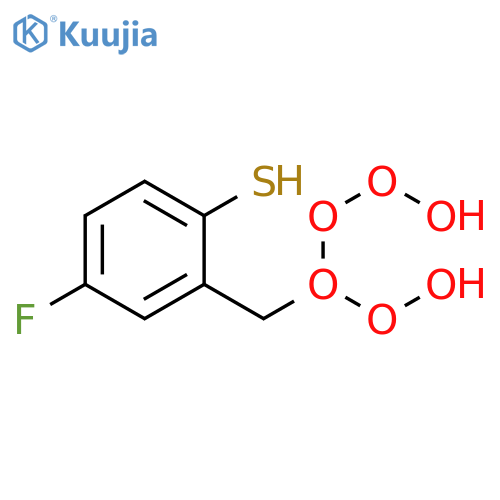 4-fluoro-2-(hexoxymethyl)benzenethiol structure