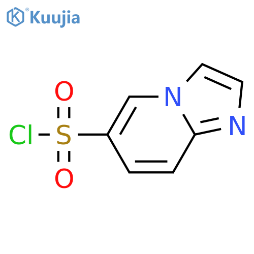 imidazo[1,2-a]pyridine-6-sulfonyl chloride structure