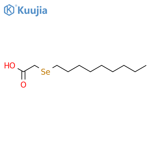 Acetic acid, (nonylseleno)- structure