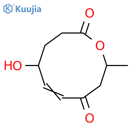 Decarestrictine D; 3-Deoxy, 7-ketone structure