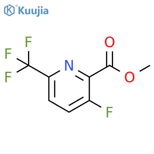 Methyl 3-fluoro-6-(trifluoromethyl)picolinate structure