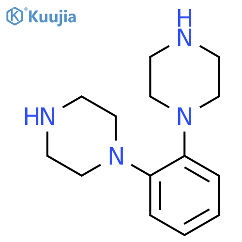 Piperazine, 1,1'-(1,2-phenylene)bis- structure