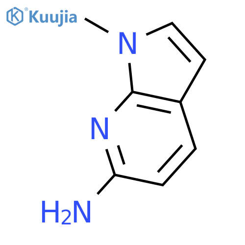 1-Methyl-1H-pyrrolo[2,3-b]pyridin-6-amine structure