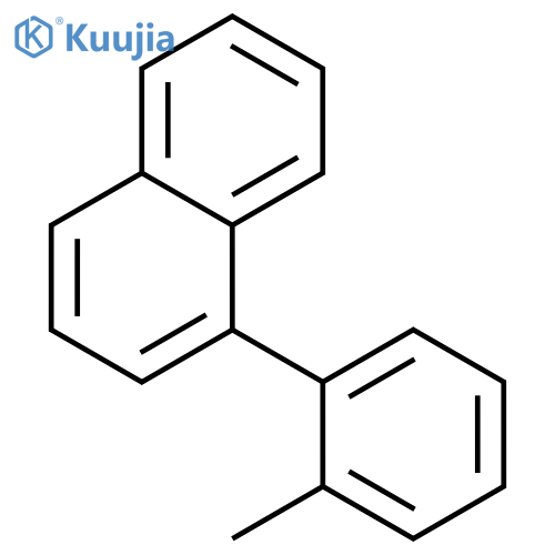 naphthalene, 1-(2-methylphenyl)- structure
