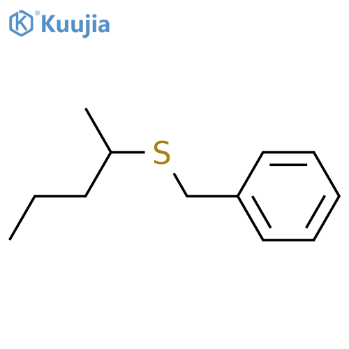 2-Pentyl benzyl sulfide structure