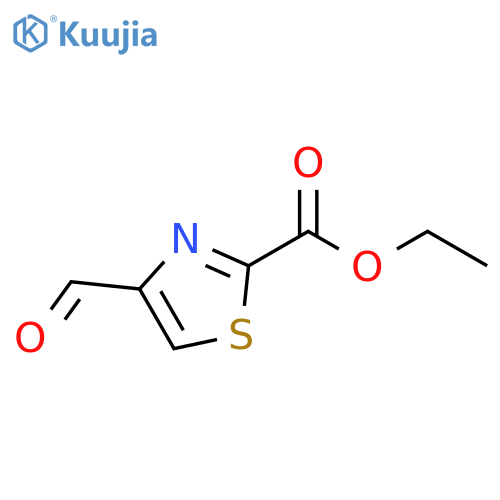 ethyl 4-formyl-1,3-thiazole-2-carboxylate structure