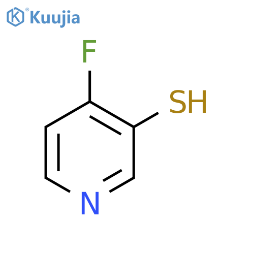3-Pyridinethiol, 4-fluoro- structure