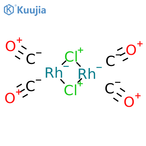 Rhodium Carbonyl Chloride structure