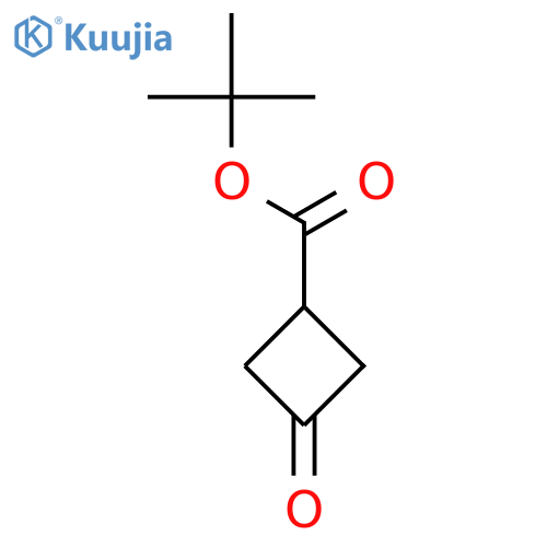 Tert-Butyl 3-oxocyclobutanecarboxylate structure