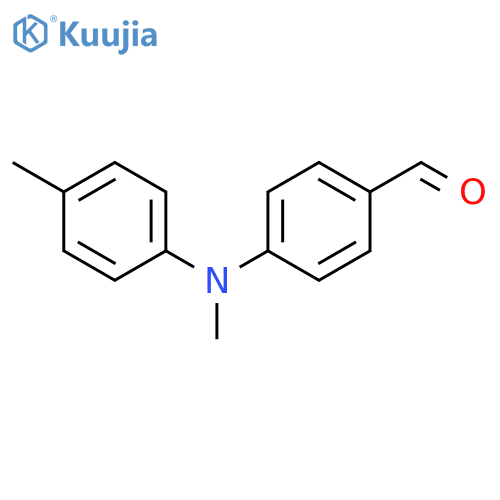 4-[Methyl(4-Methylphenyl)Amino]Benzaldehyde structure