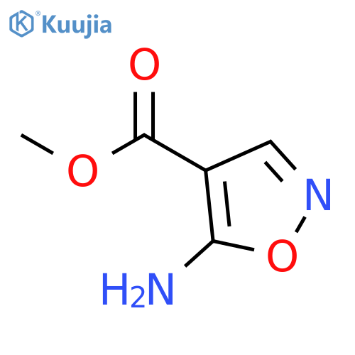 Methyl 5-aminoisoxazole-4-carboxylate structure
