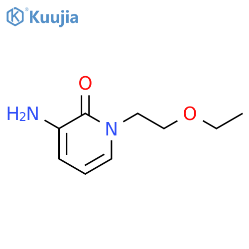3-amino-1-(2-ethoxyethyl)pyridin-2-one structure