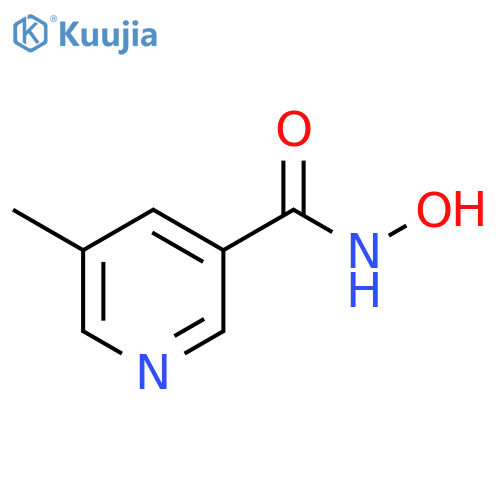 N-hydroxy-5-methylpyridine-3-carboxamide structure