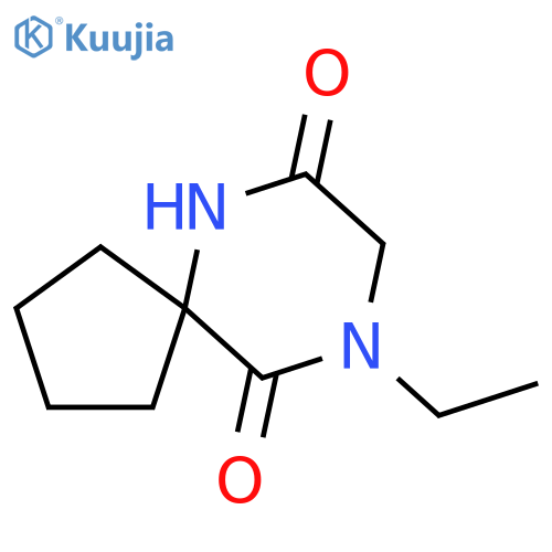 9-ethyl-6,9-diazaspiro[4.5]decane-7,10-dione structure