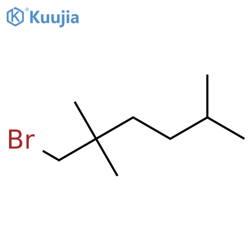 1-Bromo-2,2,5-trimethylhexane structure