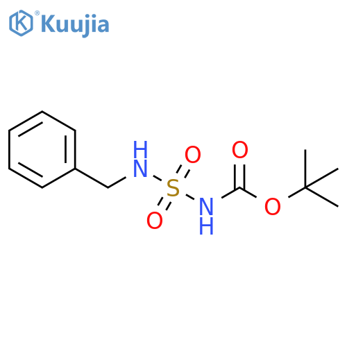 1-(Benzyl)-3-(tert-butoxycarbonyl)sulfamide structure